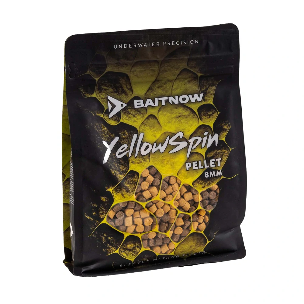 Biatnow Pelety Method Feeder Yellow Spin 8mm 800g