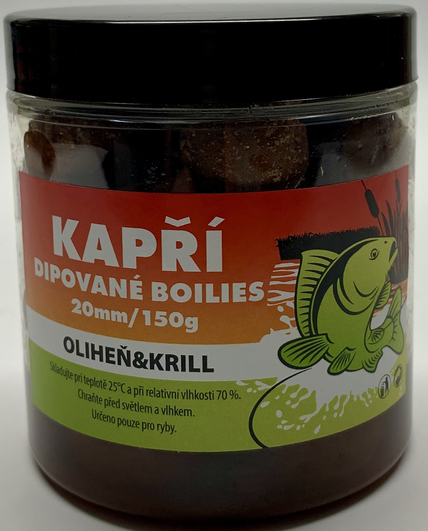 Kapří Dipované boilies 20mm 150g
