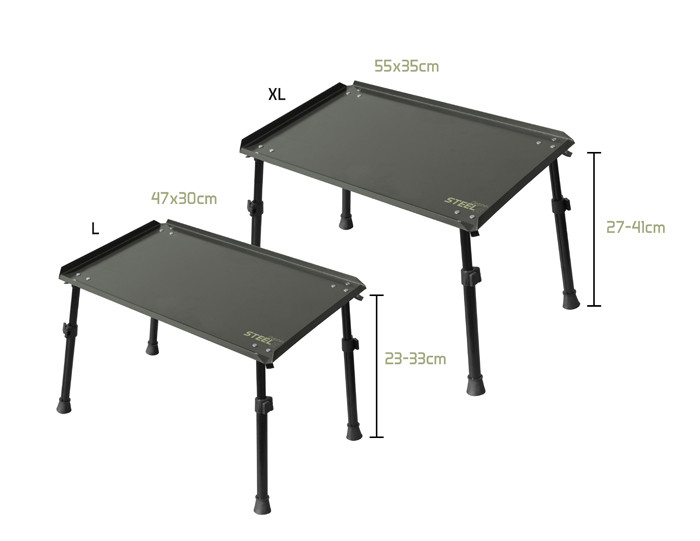 Delphin Stolík STEELS