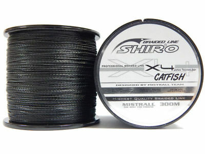 Mistrall Splétaná Šňůra Shiro Braided Line X4 Catfish 300m