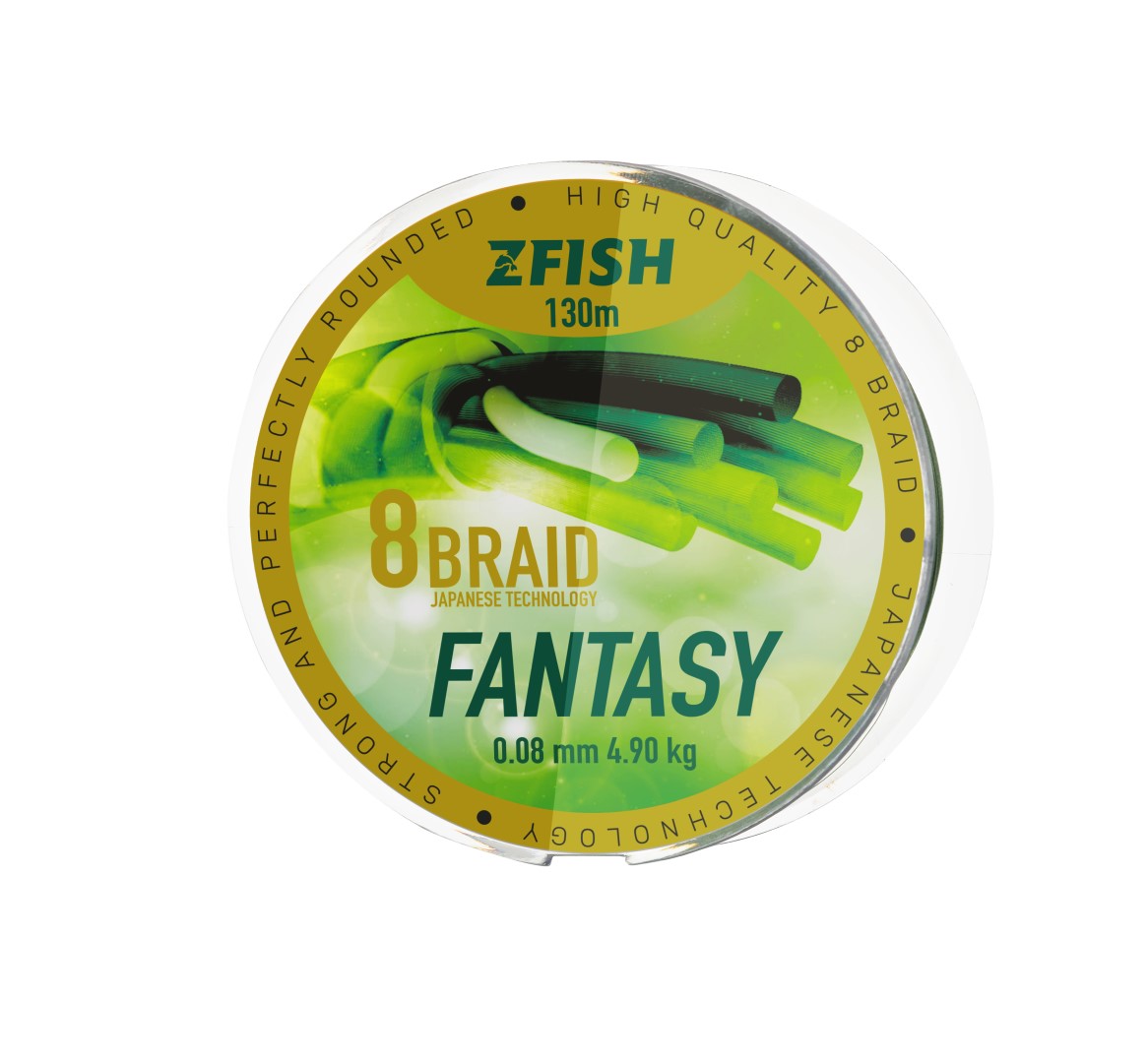 Zfish Šňůra Fantasy 8-braid 130m