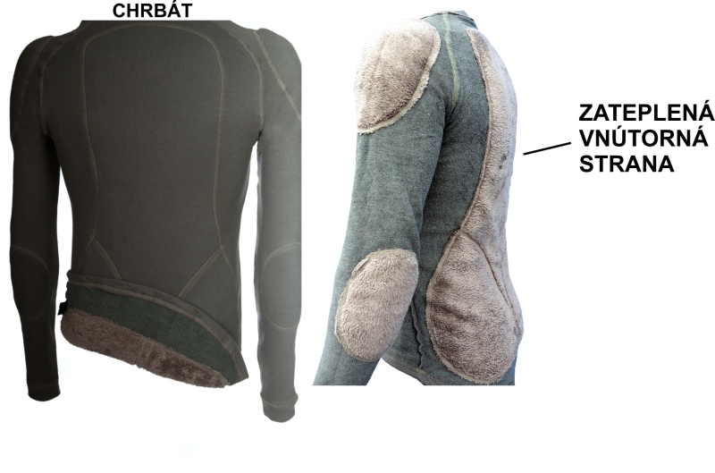 Termovel Hřejivé triko dlouhý rukáv