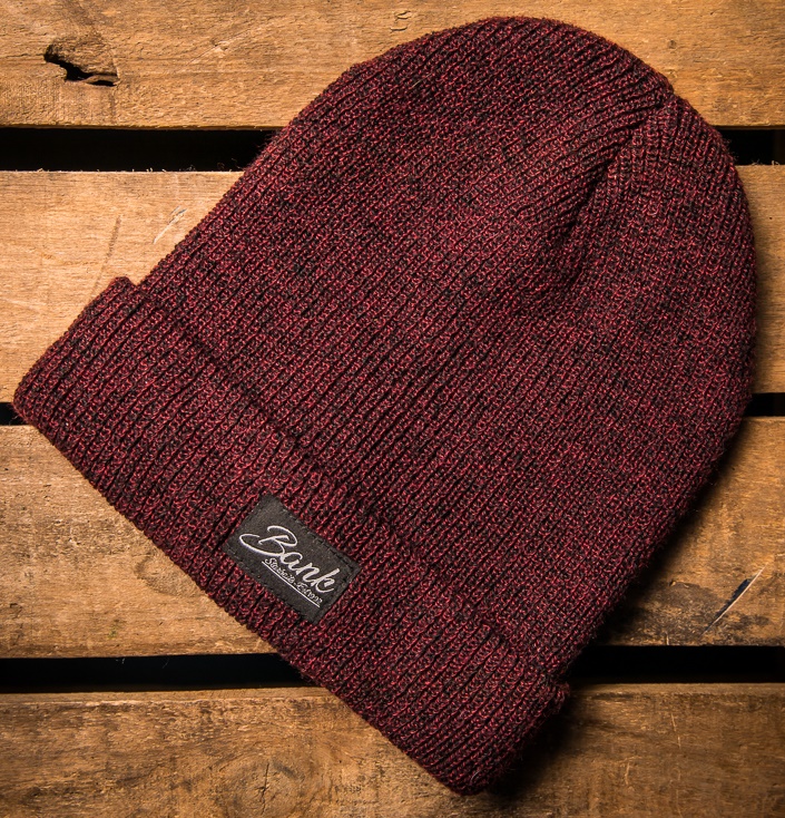 Starbaits Zimní čepice Bank Heritage Beanie Burgundy