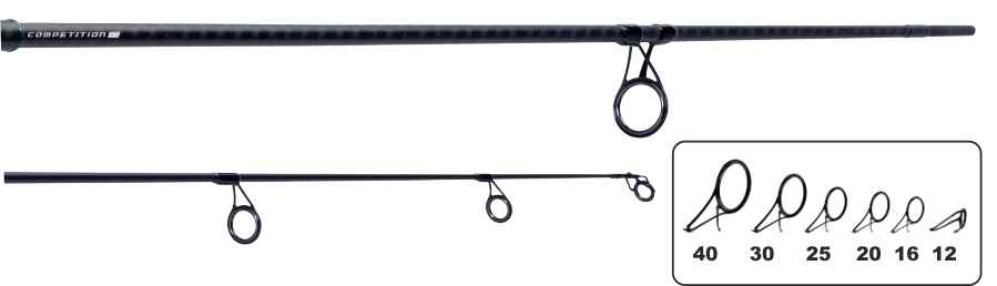 SPORTEX Kaprový prut Competition CS-4 Breakout 300cm 2díl