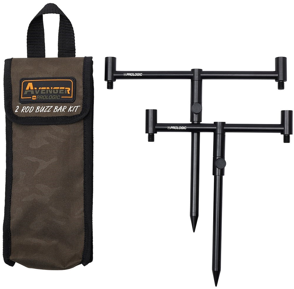 Prologic Set Vidliček A Hrazd Avenger 2 Rod Buzz Bat Kit Carrycase