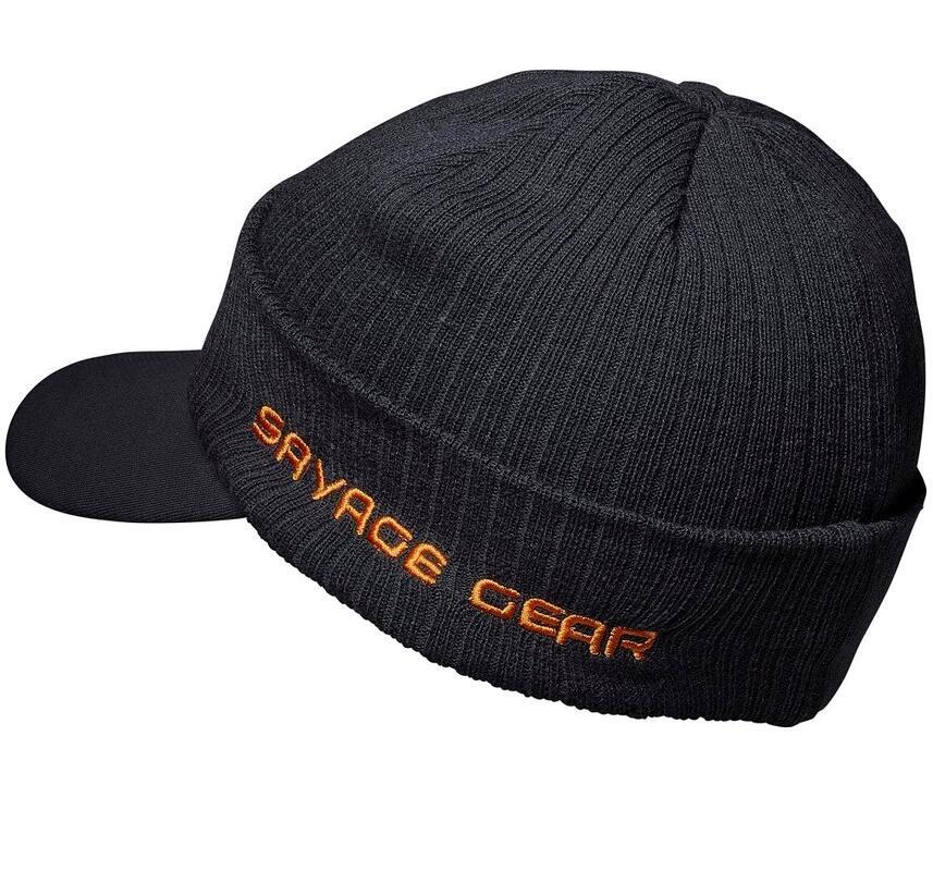 Savage Gear Čepice Peak Beanie Rock Grey