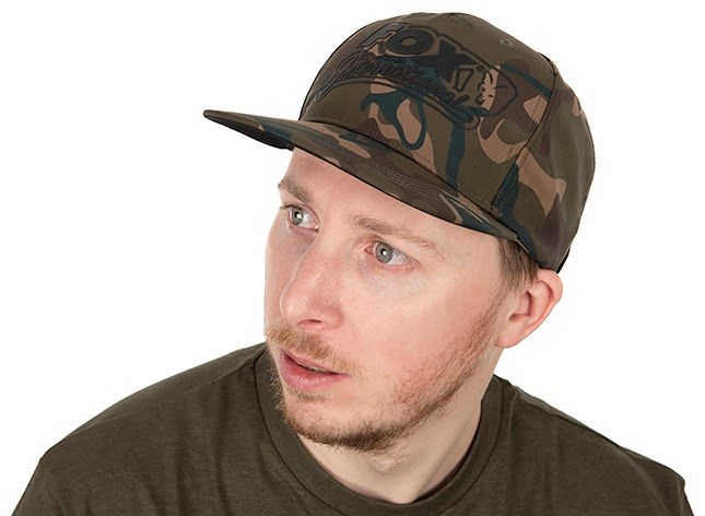 Fox Kšiltovka Camo Flat Peak Snapback Hat