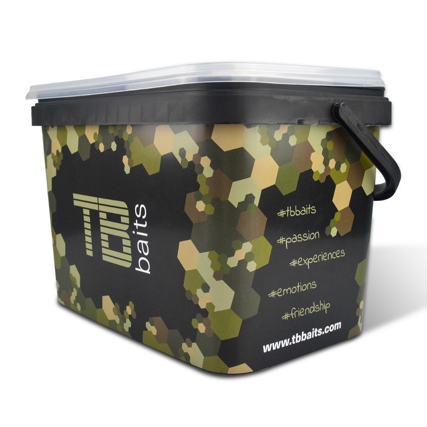 TB Baits Kbelík Hexa Camo 5L