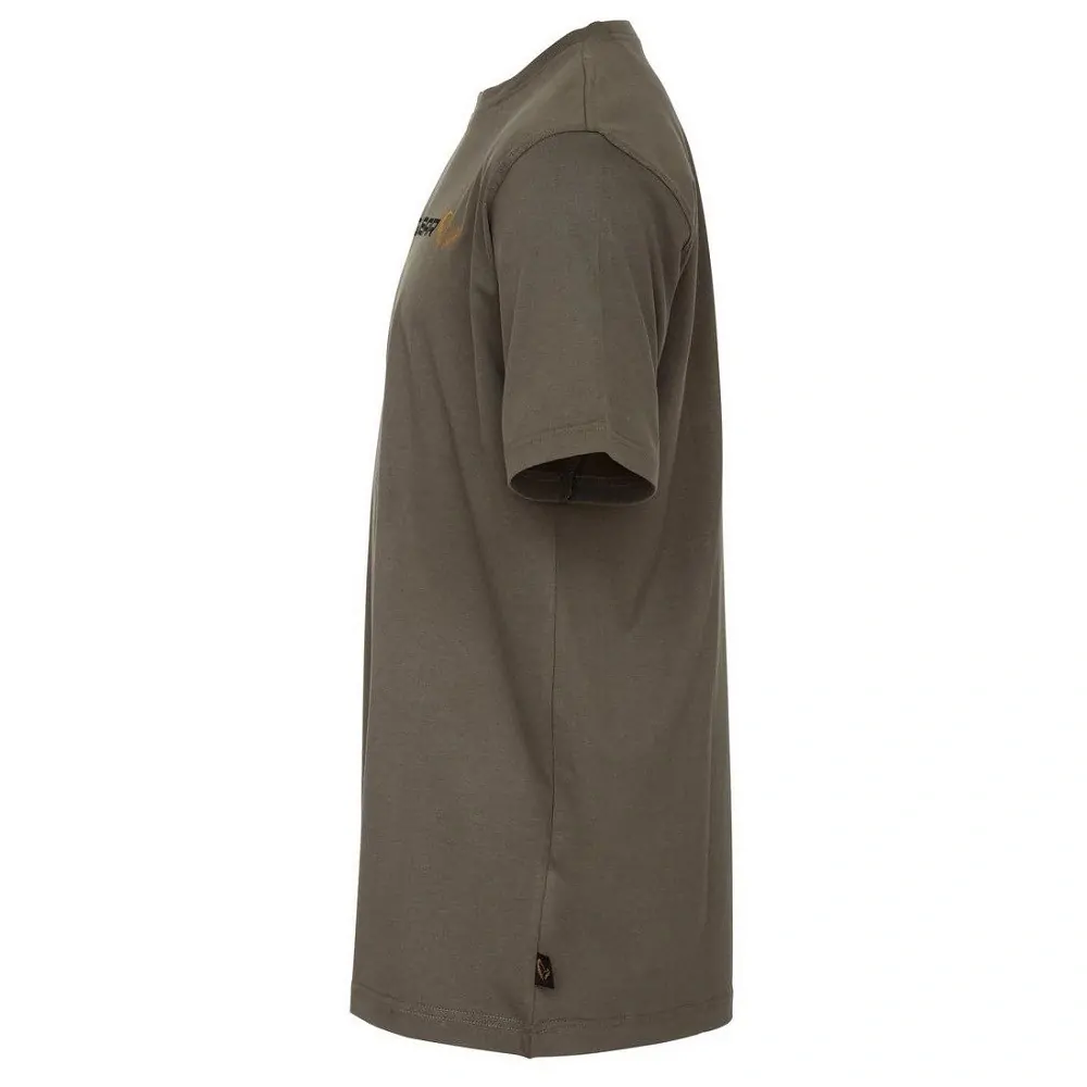 Savage Gear Tričko SG4 Logo T-Shirt Loden Green