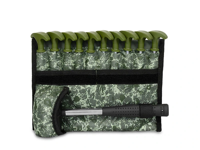 Delphin Sada kolíků s kladivem FIXT C2G 20cm 10ks