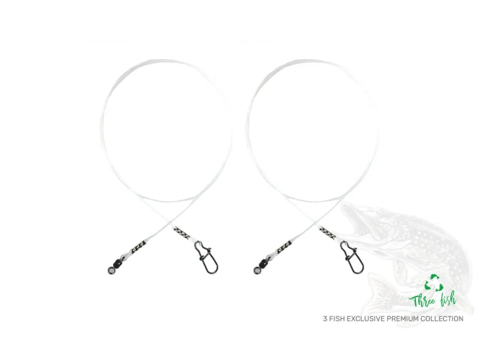 ZFISH Lanko Fluorocarbon Leader 2ks