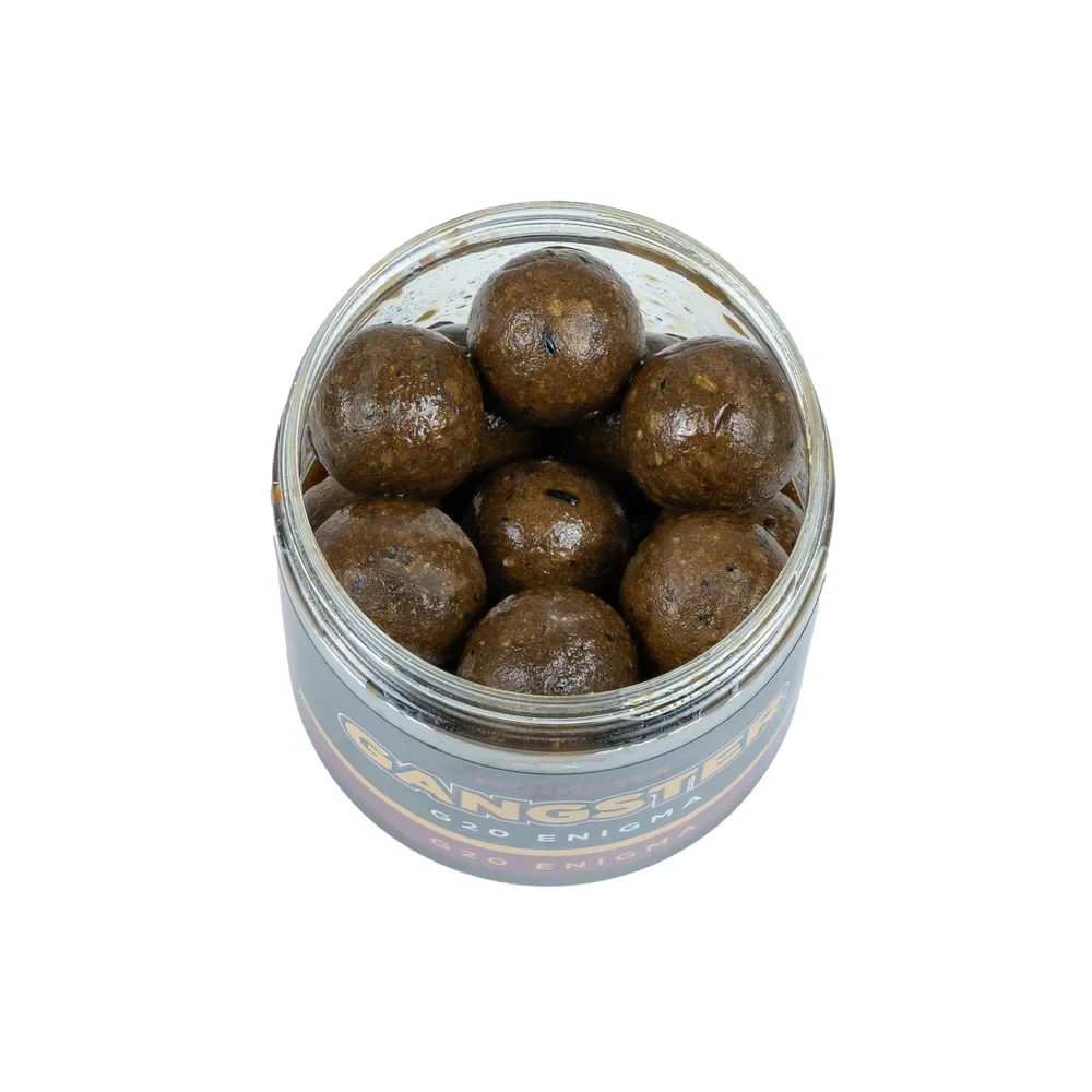 Mikbaits boilie v dipu Gangster G20 Enigma 250ml