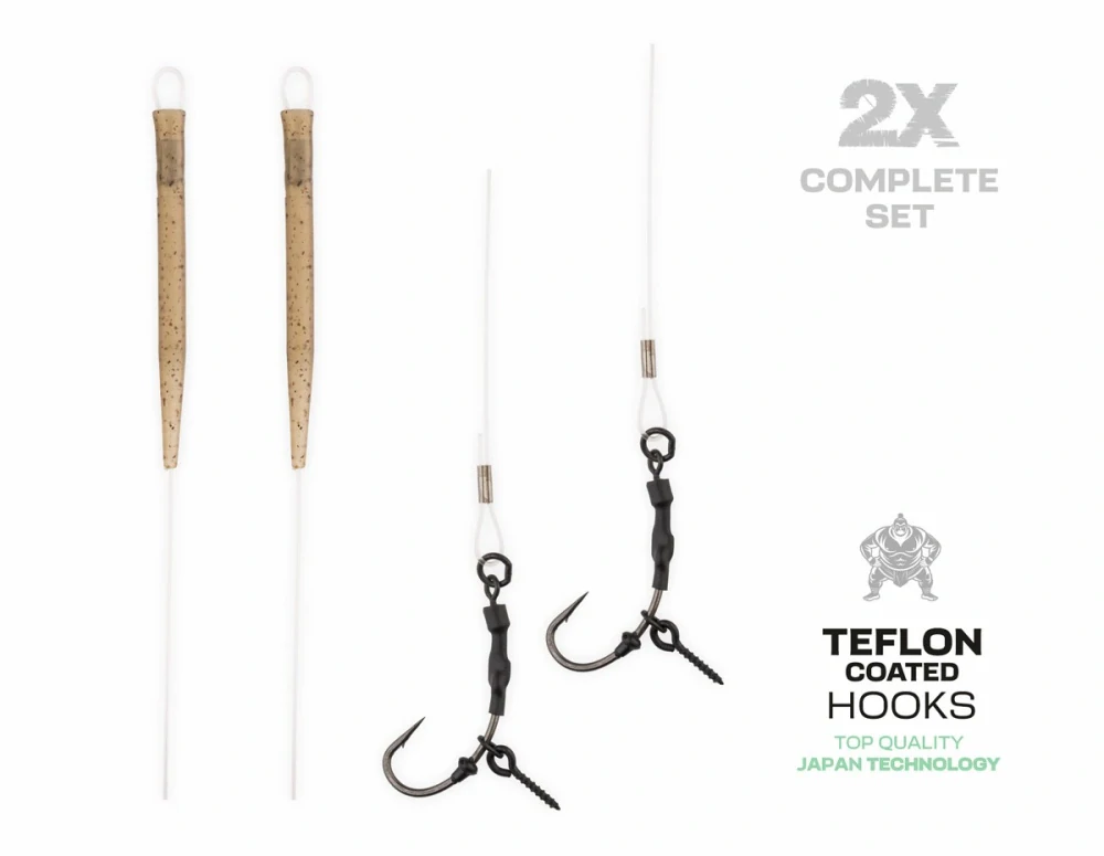 ZFISH Návazec Fluorocarbon Ronnie Rig