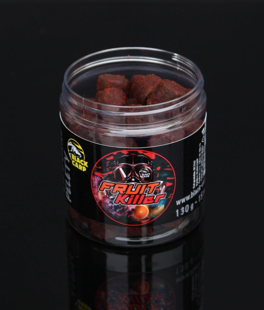 Black Carp Dipované pelety 15mm 130g