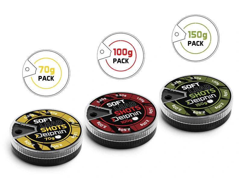 Delphin Vyvažovací olůvka SOFT 70g