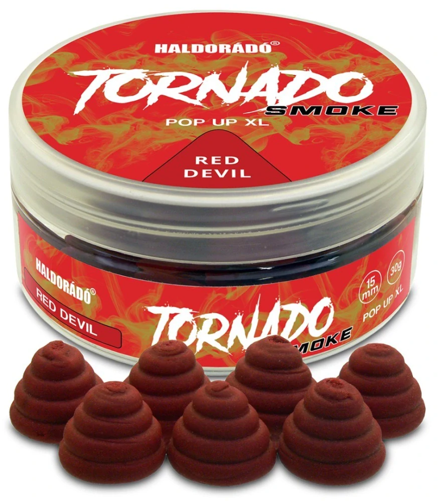 Haldorádó Plovoucí Boilie Pop-Up Tornado XL Smoke 15mm 30g