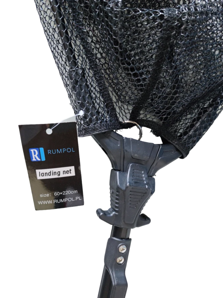 Rumpol Teleskopický Podběrák LUX s Gumovou síťkou 70x70cm