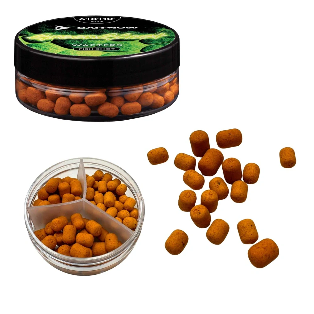 Baitnow Method Feeder Wafters Green Ghost 6/8/10mm 24g