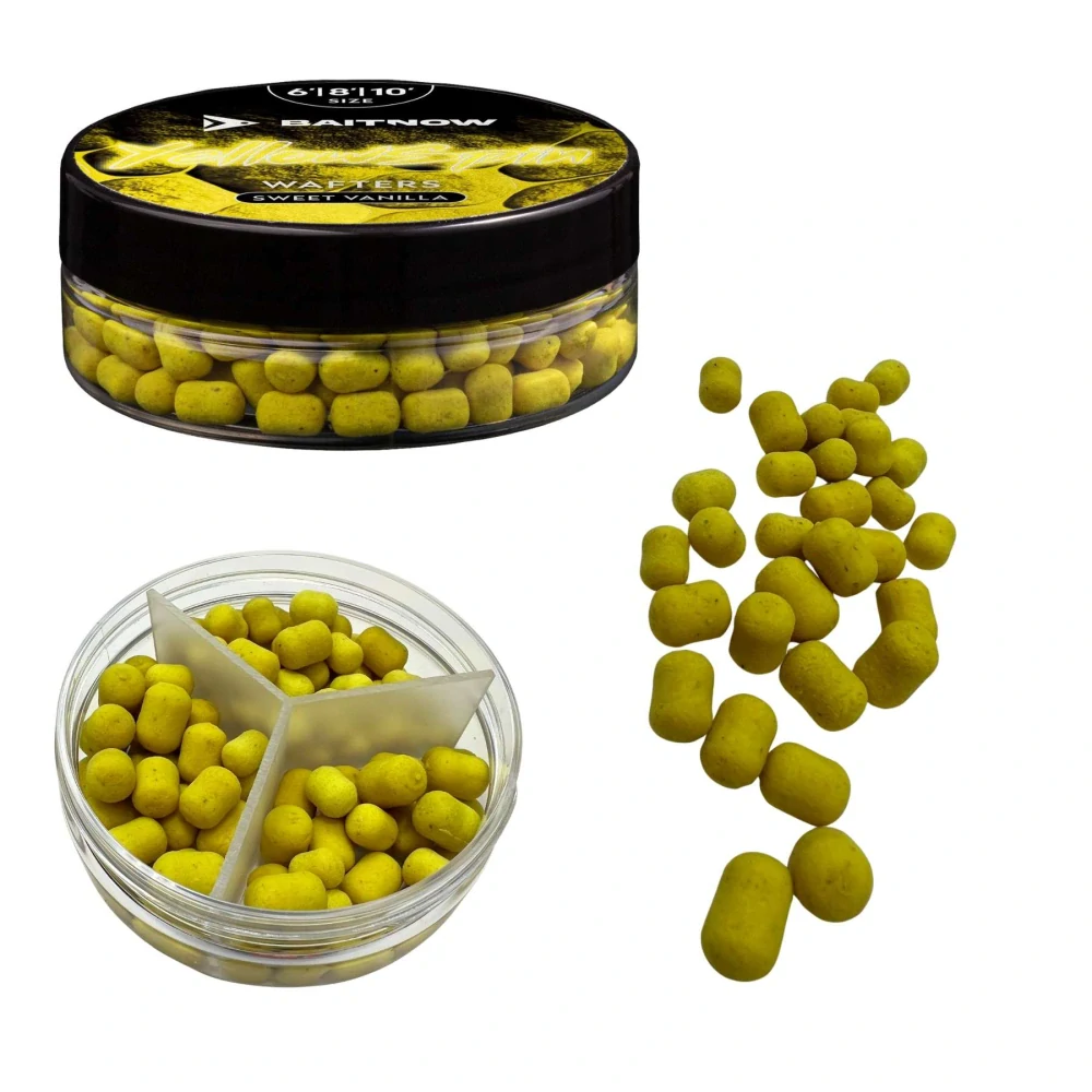 Baitnow Method Feeder Wafters Yellow Spin 6/8/10mm 24g