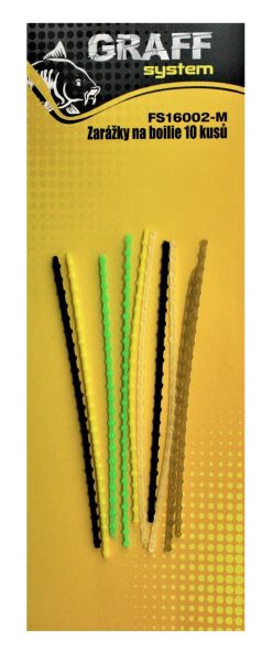 Graffishing Zarážky na boilie 10 kusů mix barev