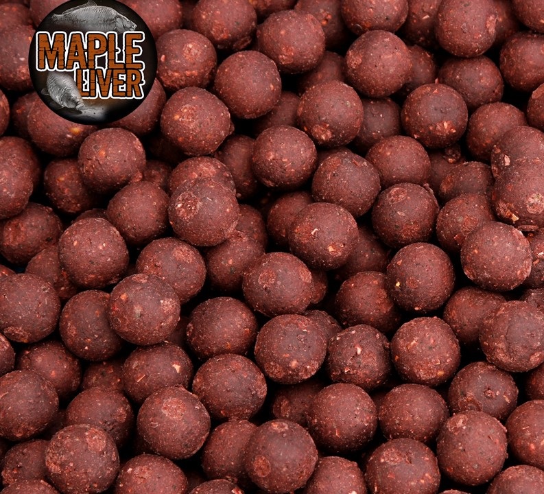 Black Carp boilies Maple/Liver