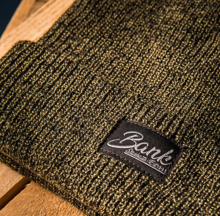 Starbaits Zimní Čepice Bank Heritage Beanie Olive