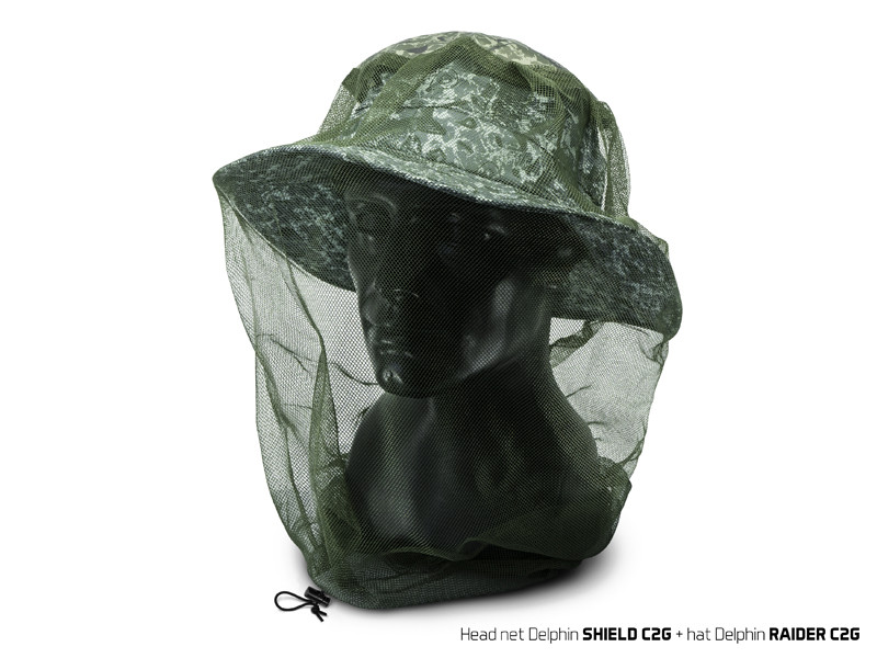 Delphin Moskytiéra na klobouk SHIELD C2G