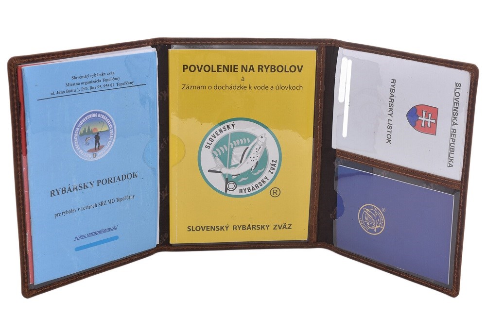 Mercucio Pouzdro na rybářské doklady Kapr