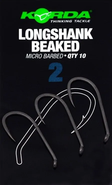 Korda Háčky Longshank Beaked Barbed 10ks