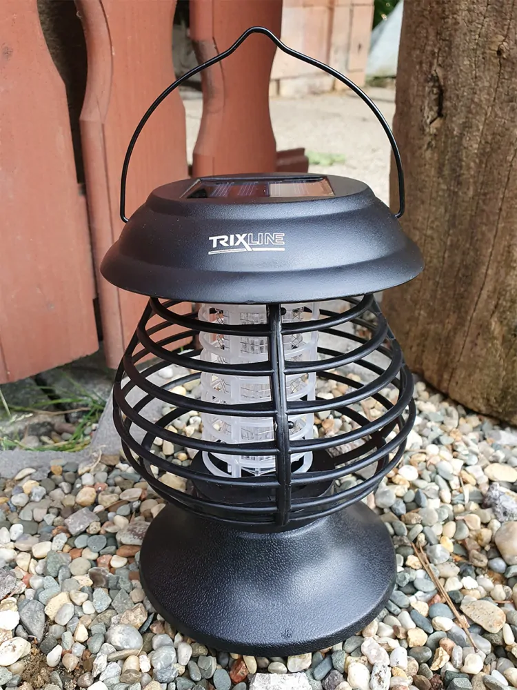 Trixline Solární lampa proti komárům