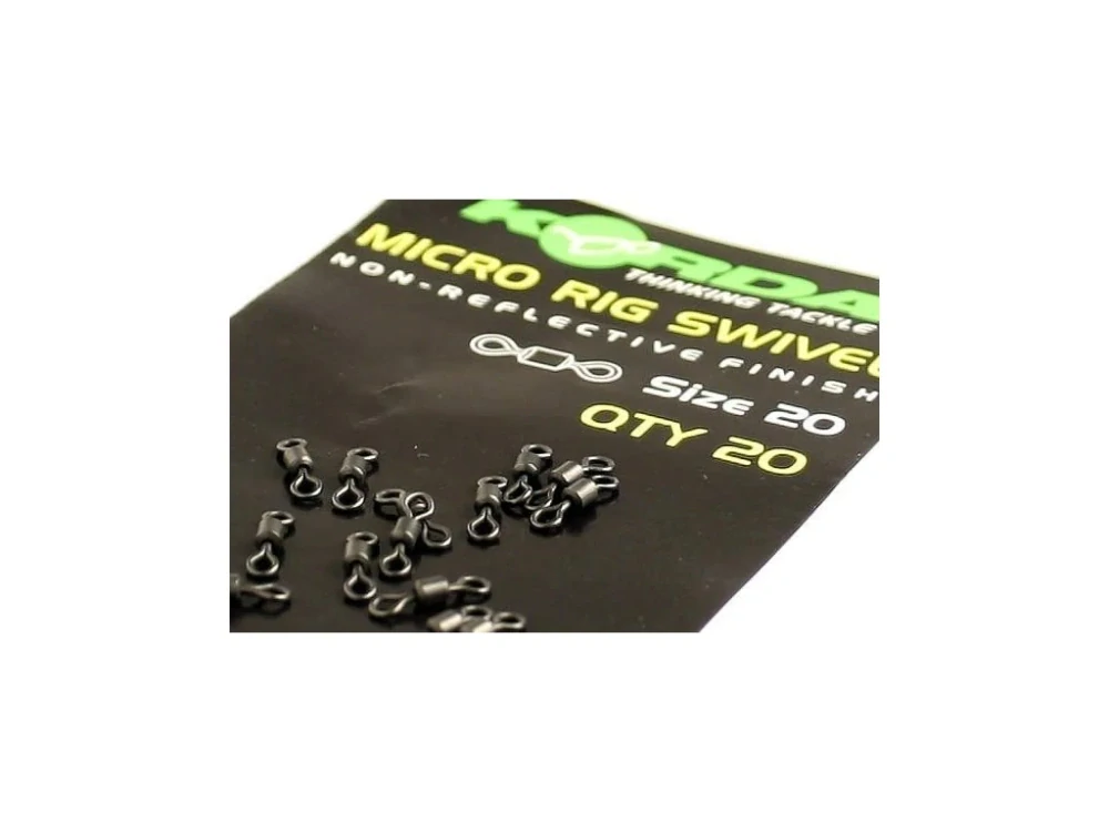 Korda Mikroobratlík Micro Rig Swivel 20 20ks