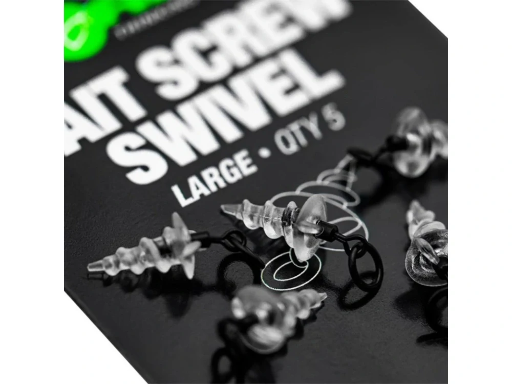 Korda Držák nástrahy Micro Ring Swivel Bait Large 5ks