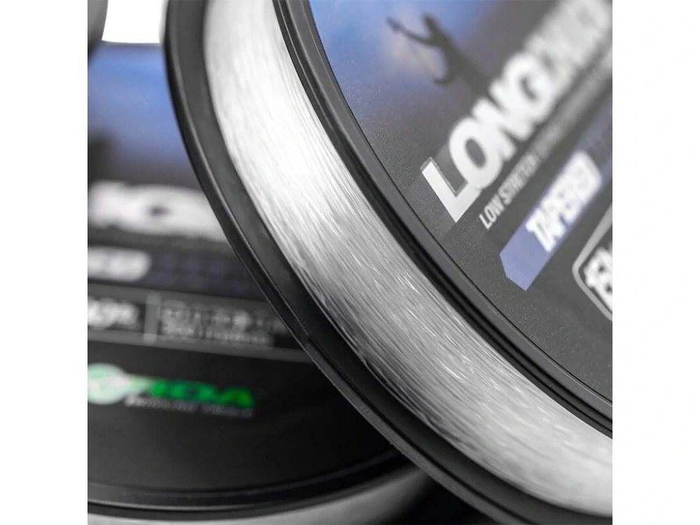Korda Ujímaný Vlasec LongChuck Tapered Mainline Clear 0,27-0,47mm 300m