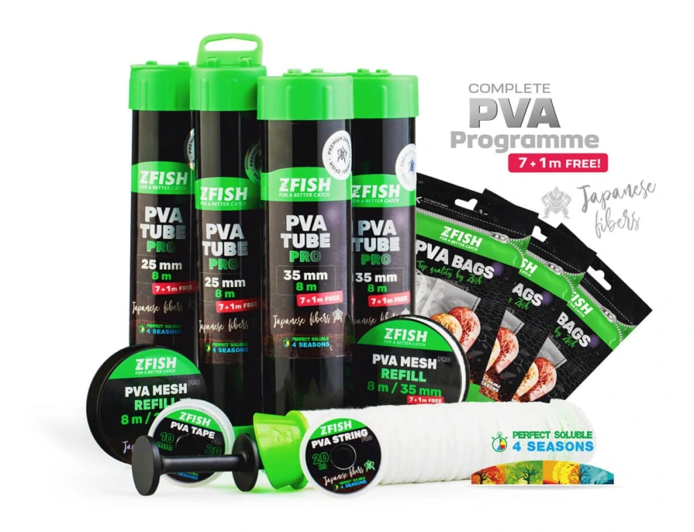 ZFISH Punčocha PVA PRO Tube 35 mm/7 + 1 m Zdarma!
