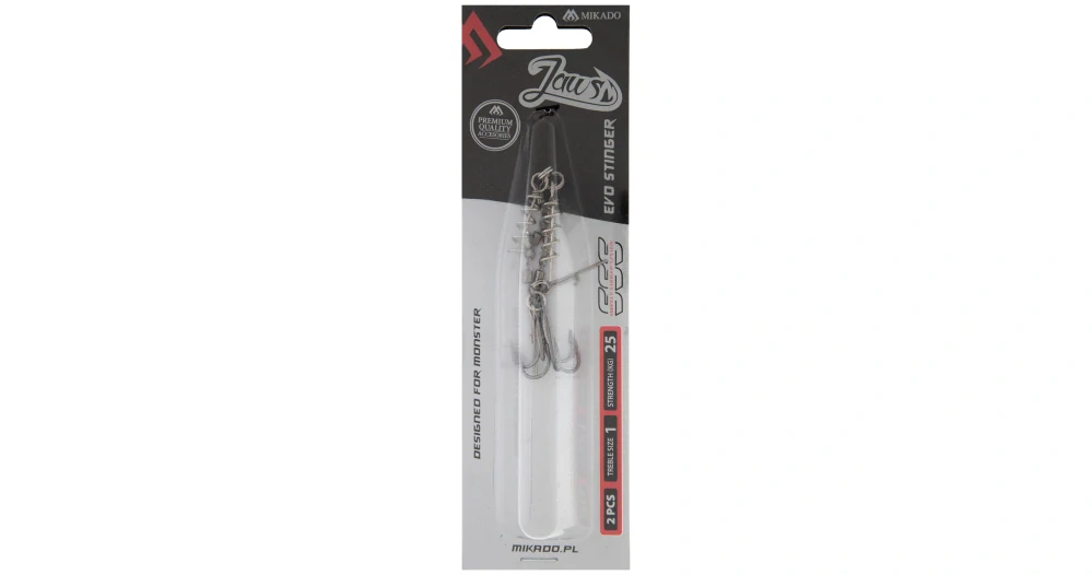 Mikado Stinger Jaws EVO 25kg 2ks