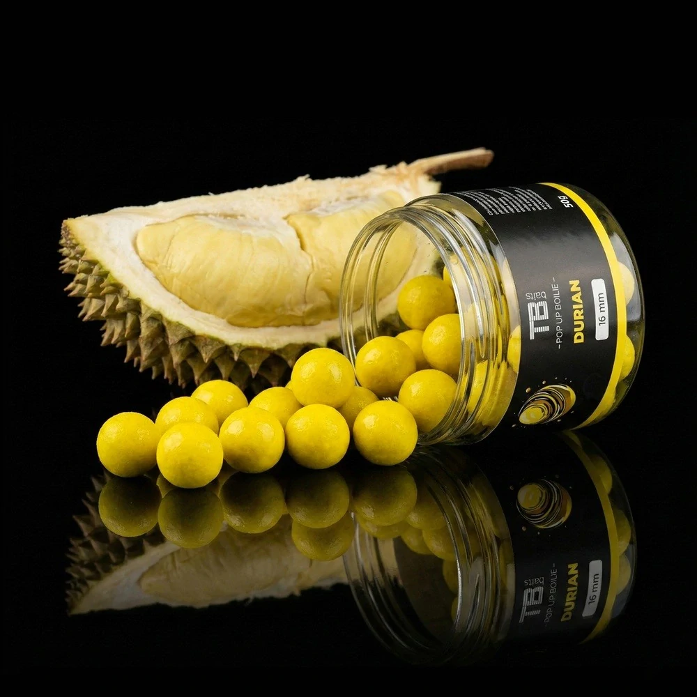 TB Baits Plovoucí Boilie Pop-Up Durian + NHDC 50g