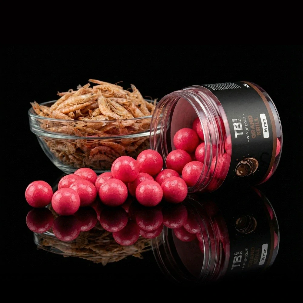 TB Baits Plovoucí Boilie Pop-Up Grand Krill + NHDC 50g