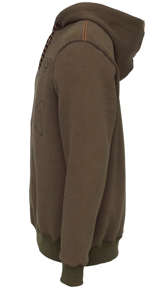 Prologic Mikina Mega Fish Hoodie Army Green