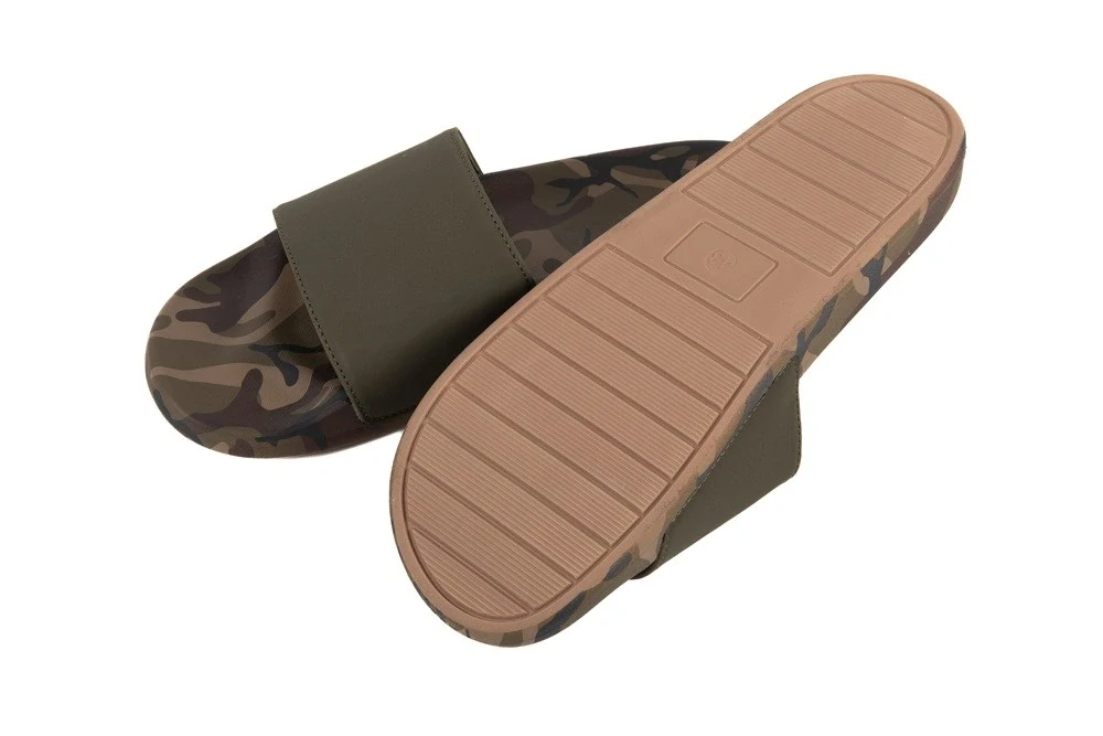 Fox Pantofle Khaki/Camo Sliders
