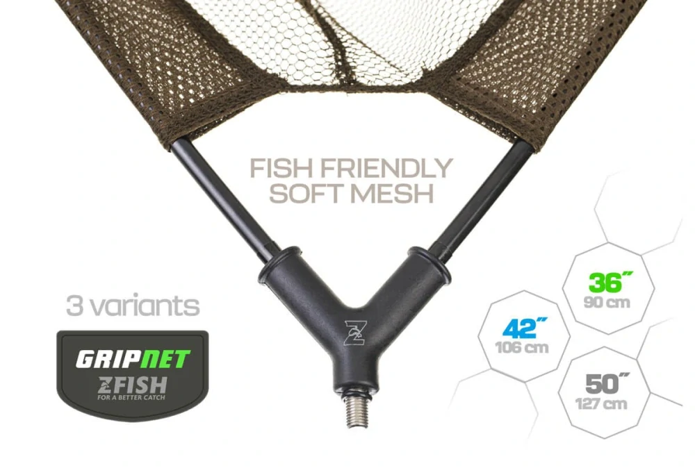 ZFISH Podběráková Hlava Gripnet Landing Net 42"