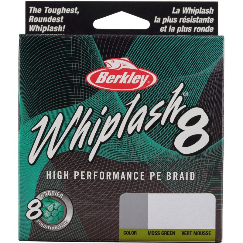 Šňůra Berkley Whiplash 8 Green 150m