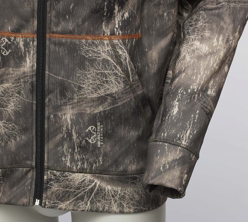 Prologic Mikina RealTree Fishing Zip hoodie L