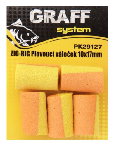 Graffishing ZIG-RIG Plovoucí váleček 10x17mm