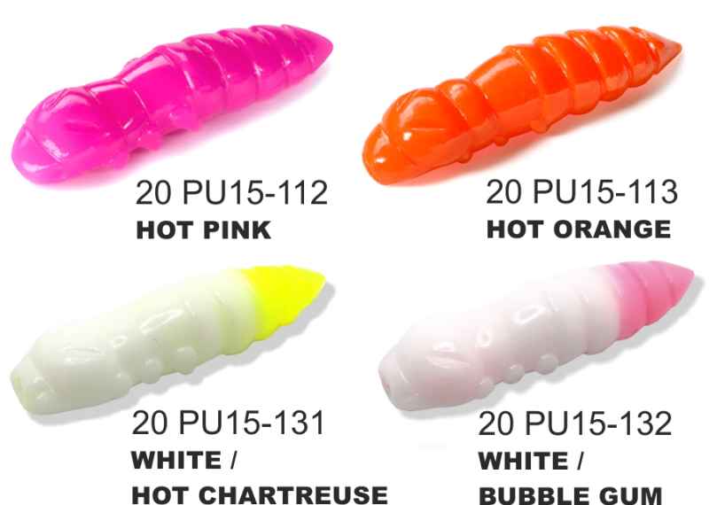 FishUP Dipované umělé nástrahy Pupa 38mm