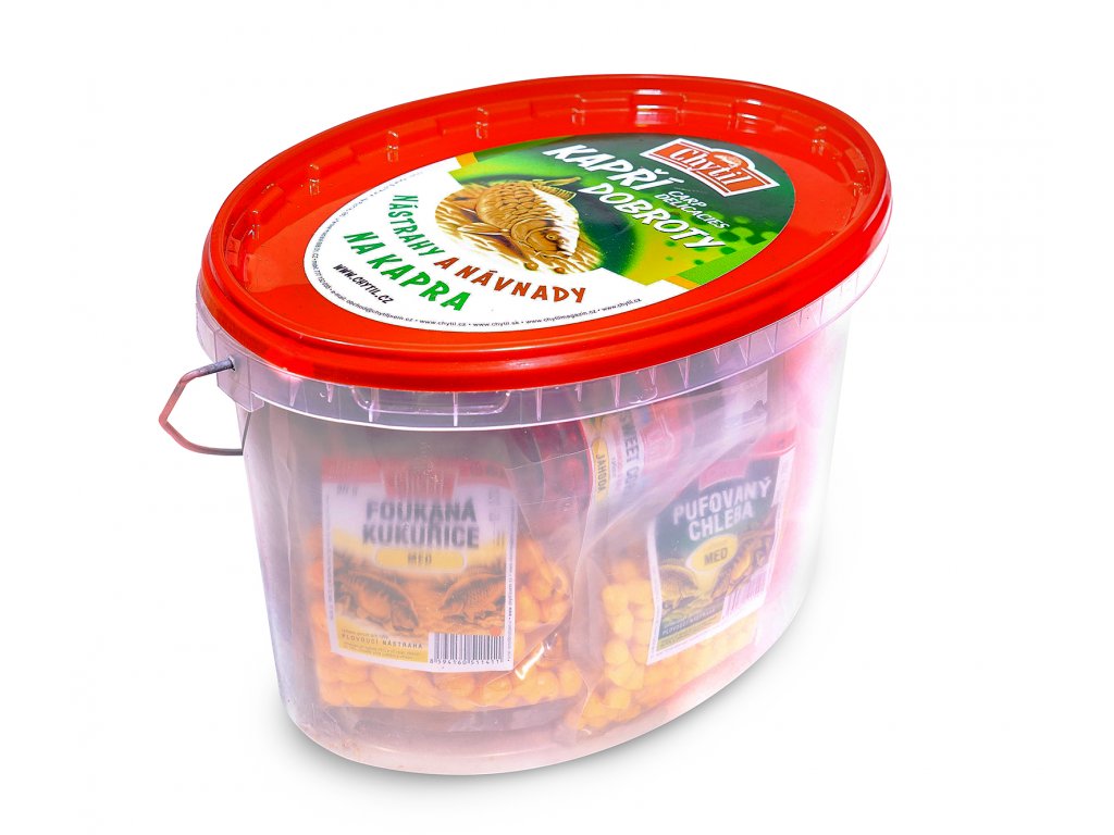 Chytil Kbelík Nástrahy a návnady na kapry