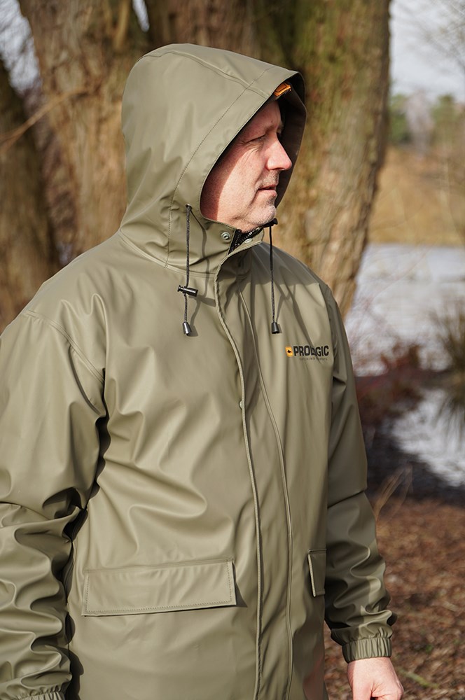 Prologic Bunda Rain Jacket Bark Green