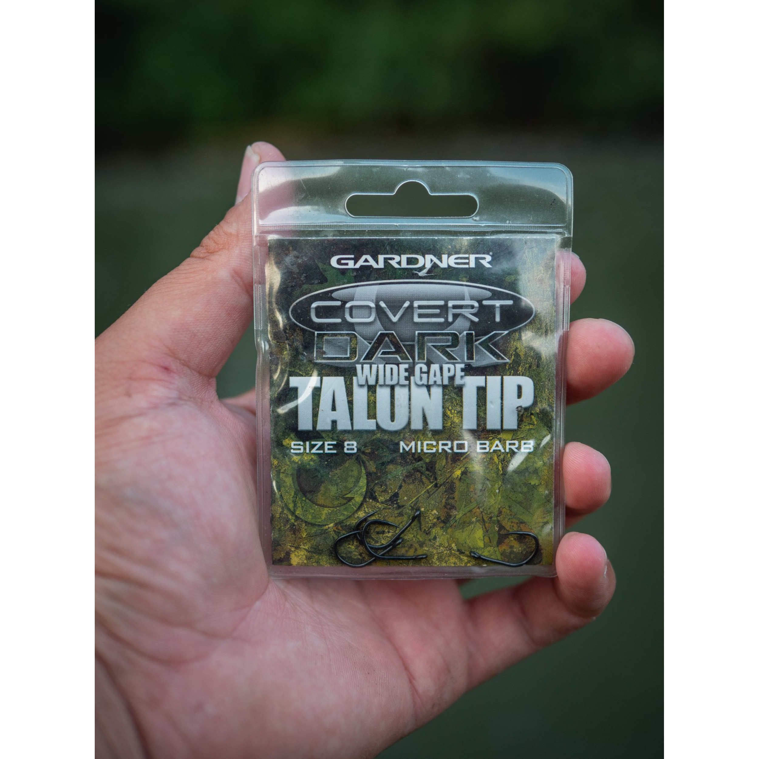 Gardner Háčky Convert Dark Wide Gape Talon Tip