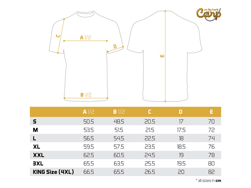 Delphin Tričko CARP on the hook!