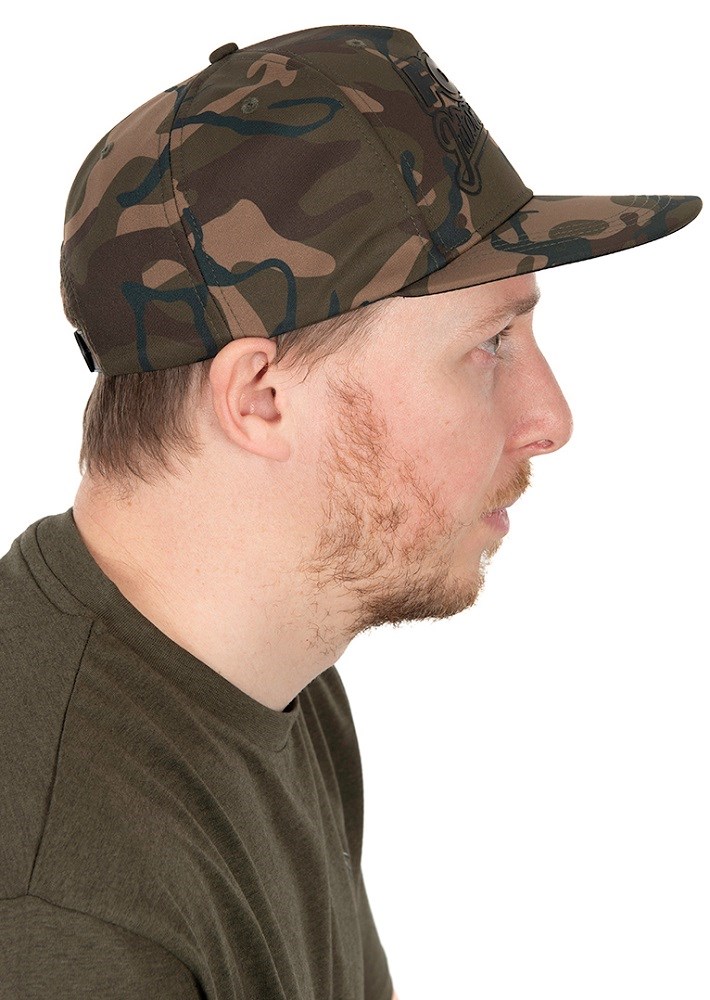 Fox Kšiltovka Camo Flat Peak Snapback Hat