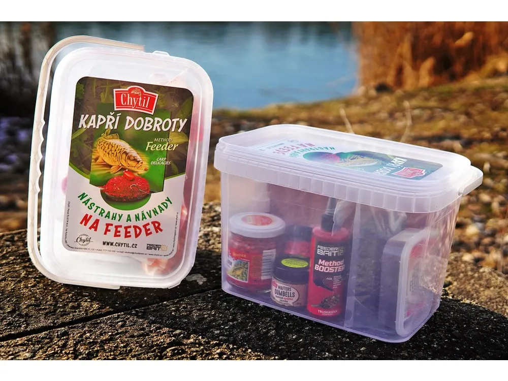 Chytil Kbelík Nástrahy a návnady na feeder